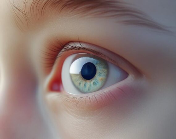 Ambliopia em crianças, também chamada de olho preguiçoso